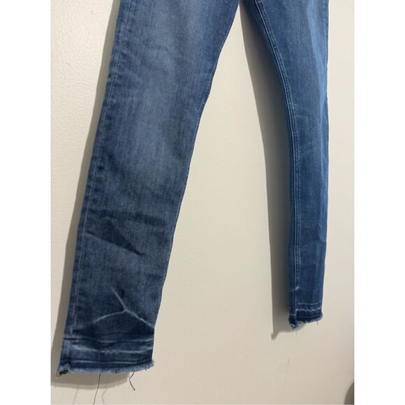 Rag & Bone Women's Size 29 High Rise Ankle Skinny Jeans Raw Hem Color Alembic EU - Picture 3 of 13